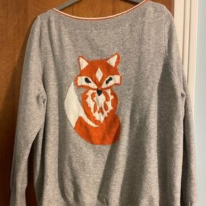 LOFT Fox Sweater